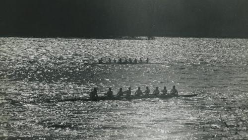 两支赛艇队在水上划船，全球十大网赌正规平台，哈特福德，康涅狄格州[田径]
